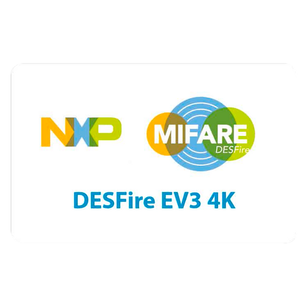 NXP® MIFARE™ DESFire® EV3 4K Card (Slot Marking) [0501600777]