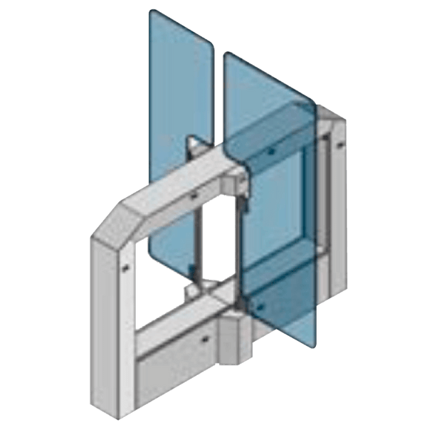 ARGUSA® PM-900SEH/3 Motor-Driven Swing Gate (AISI 316) [1T06160032206]