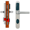 Standalone TESA® SMARTair™ Escutcheon L8O with Mech. & Elec. Privacy [SNAC1pSL8O858mI]