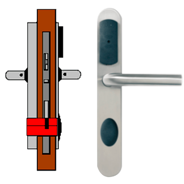 Standalone TESA® SMARTair™ Escutcheon L3O without Privacy [STAC1pSL3Oxx8mI]