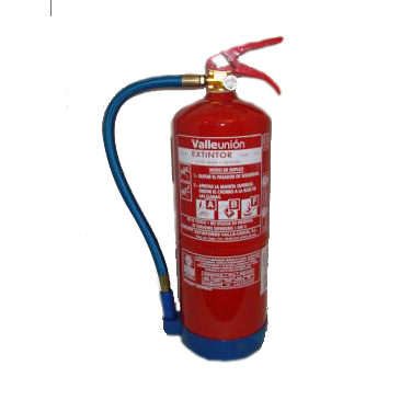 VU-6-PP 6 Kg ABC Powder "BV" Fire Extinguisher with Metal Base [01006]