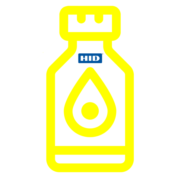 HID® ELEMENT™ Color (Yellow UV) Ink Bottle [082948]