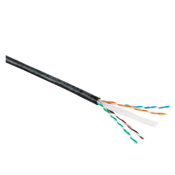 EXCEL® U/UTP Cat6 Cable - Black [100-100]