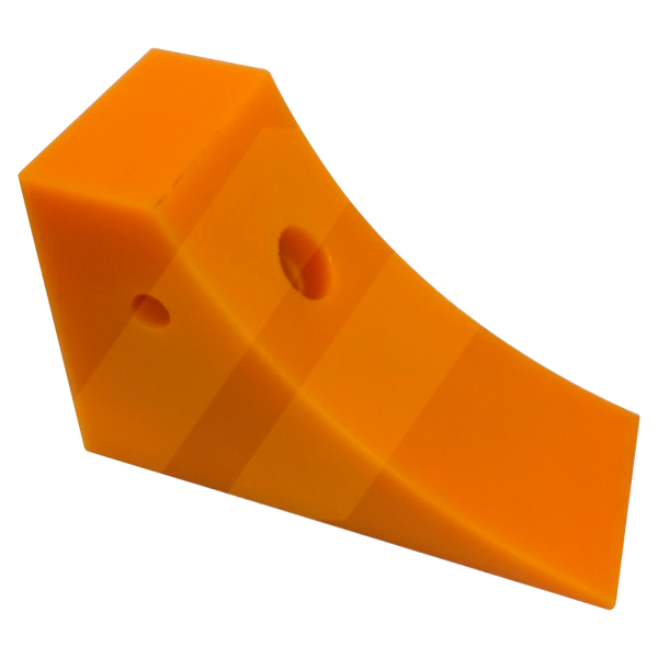 Orange Polyurethane Chock [115-0028]