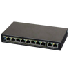 FERMAX® 8-Port (+2 Uplink) PoE+ Switch for 8 IP Cameras - 60W [1587]