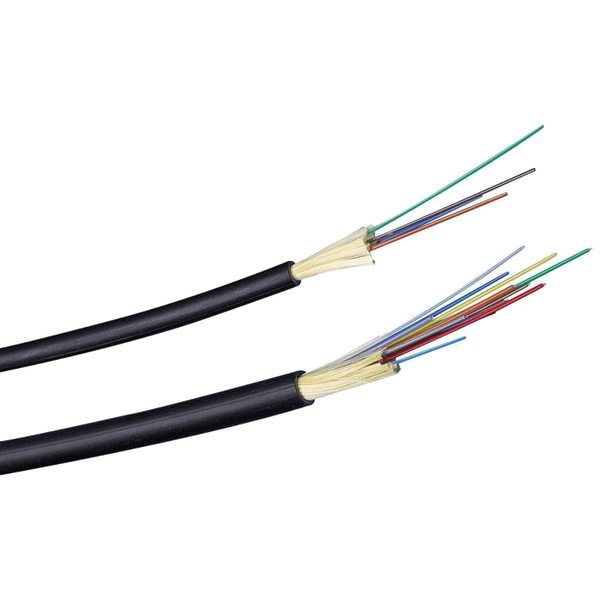 EXCEL® OM3 6 Core Fibre Optic 50/125 Tight Buffer LSOH Black Cable [200-118]