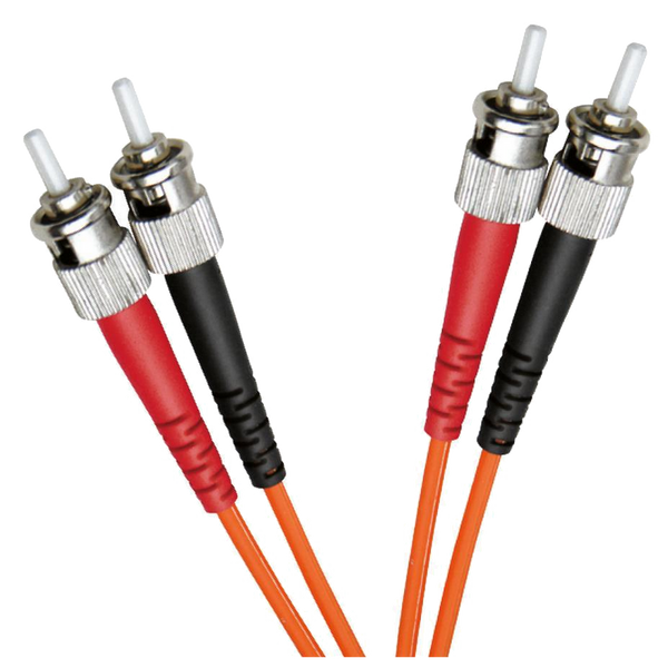 OM2 FO Patch Lead ST-ST 50/125 Duplex LS0H Orange 2 M [200-202]