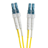 OS2 FO Patch Lead LC-LC 09/125 Duplex LS0H Yellow 15 M [200-203]