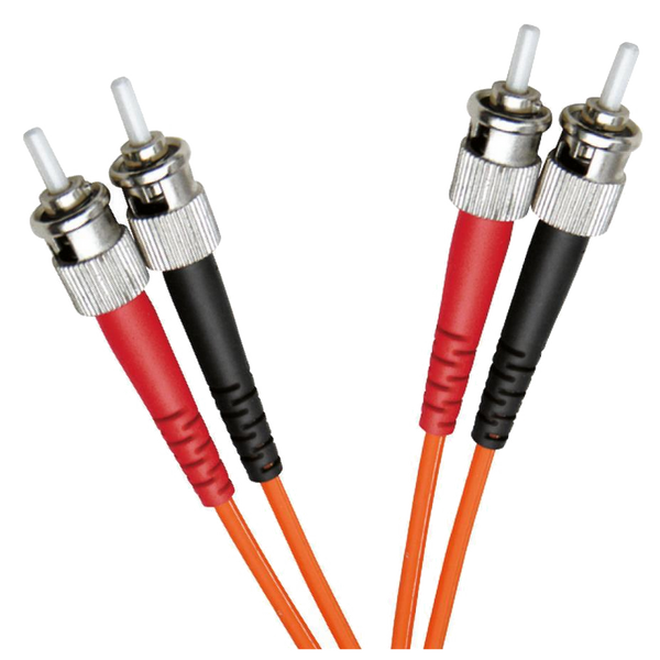 OM2 FO Patch Lead ST-ST 50/125 Duplex LS0H Orange 3 M [200-204]