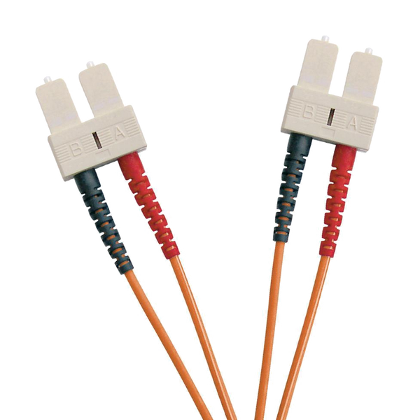 OM2 FO Patch Lead SC-SC 50/125 Duplex LS0H Orange 15 M [200-237]