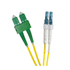 OS2 FO Patch Lead SC/APC-LC/UPC 09/125 Duplex LS0H Yellow 2 M [201-042]