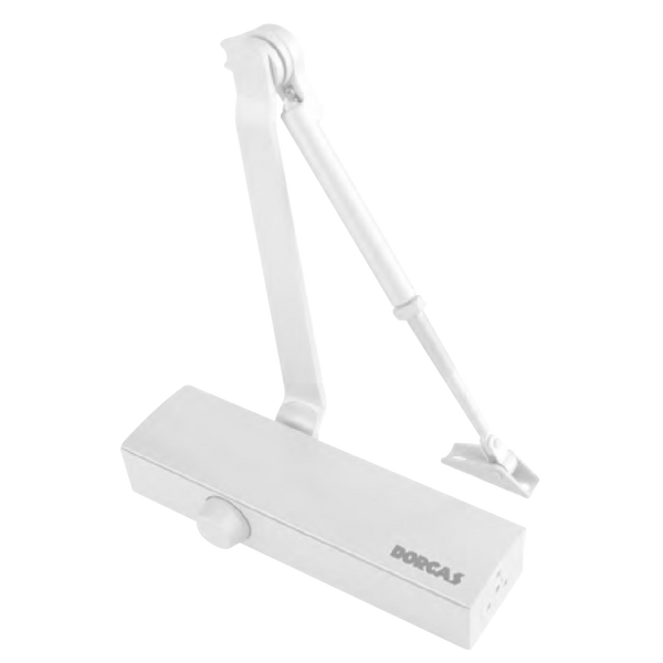 DORCAS® Hydraulic Door Closer DC3 - White [22193/W]