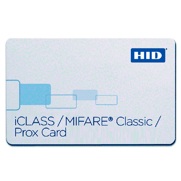 HID® iCLASS™ 2k + MIFARE™ 1K + Prox Card [2620xM]