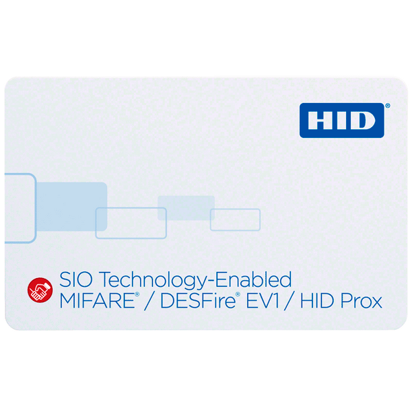 HID® SIO™ DESFire™ + Prox Card [3800C]