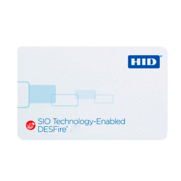 HID® SIO™ DESFire™ EV2 + Prox Embeddable Composite Card [3850D]