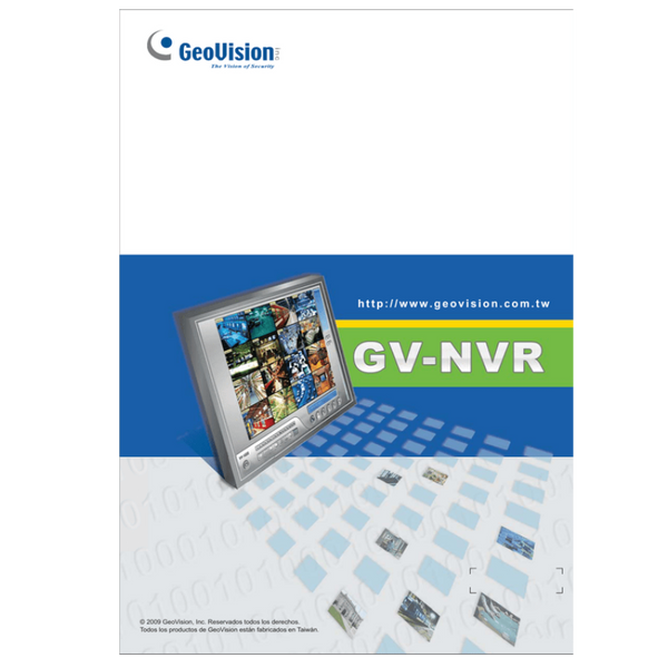 GEOVISION™ GV-NVR 8-Channel License [55-NR008-000]