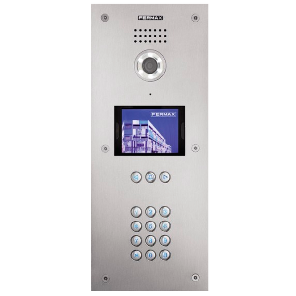 FERMAX® MARINE™ DUOX™ Color Video ST3 Entry Panel - Keypad + Display [5526]