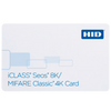 HID® iCLASS™ SEOS™ 8K + MIFARE® 4K Composite Card [5806PNGGANN4]