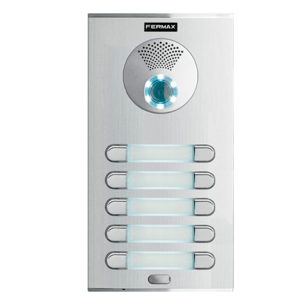 FERMAX® CITY™ S5 CP205 VDS™ Color Entry Panel (Video) - 10 Pushbuttons [70127]