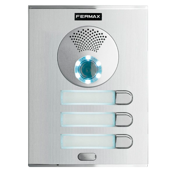 FERMAX® CITY™ S3 CP103 VDS™ Color Entry Panel (Video) - 3 Push Buttons [70727]