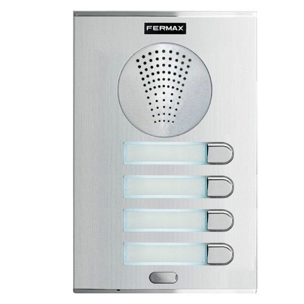 FERMAX® CITY™ S4 AP104 VDS™ Entry Panel (Audio) - 4 Buttons [70743]