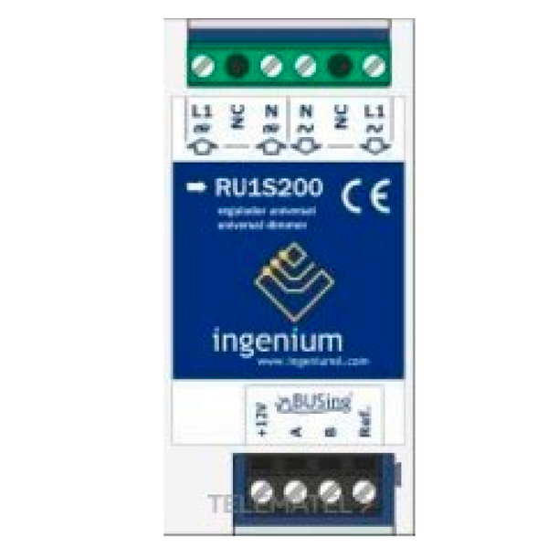 FERMAX® Ingenium™ RU1S200 1-Channel Universal Regulator - 200W [7642]