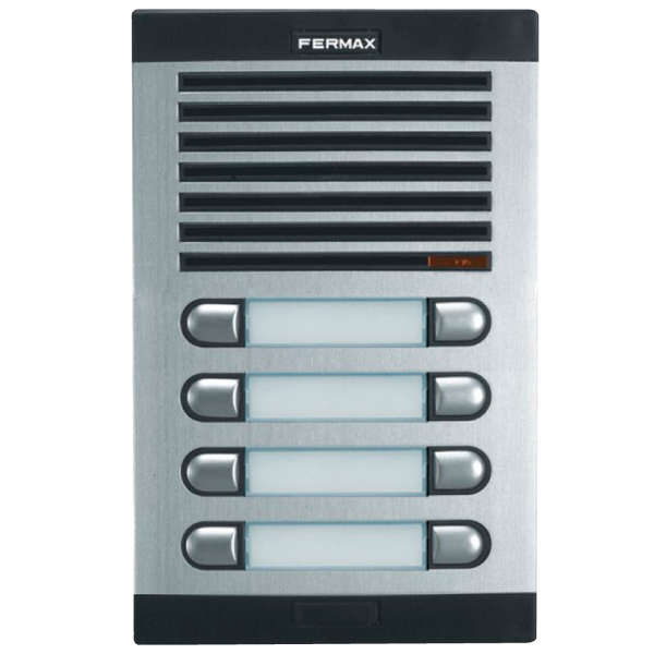 FERMAX® CITY™ Classic 4 AP 204 (4+N) Audio Entry Panel - 8 Push Buttons [8591]