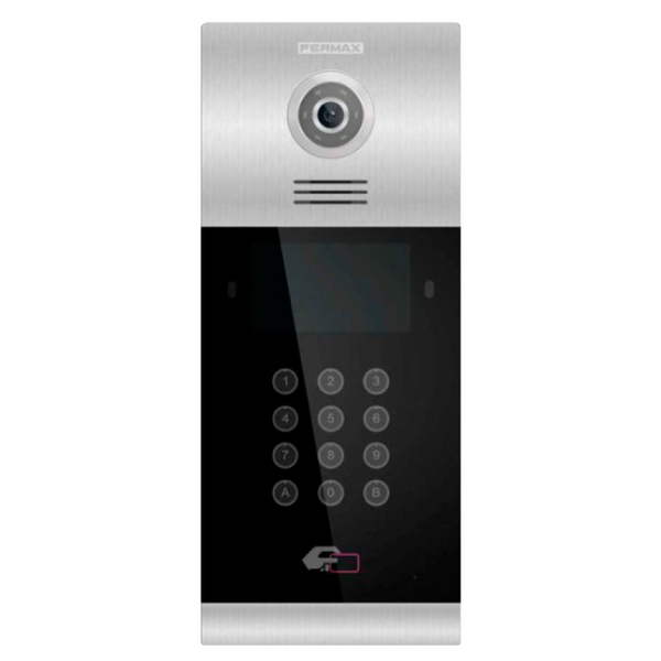 FERMAX® MEET™ MILO Entry Panel (Video + Facial + PIN) - Capacitive Keypad [9531]