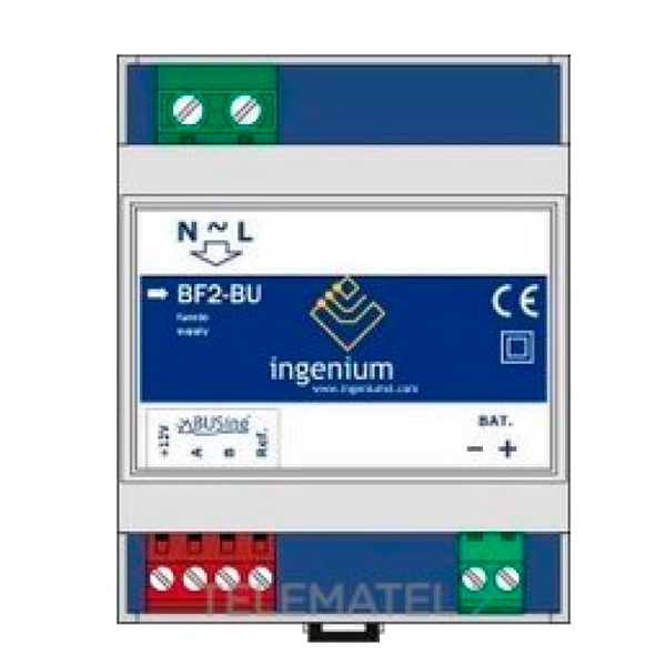 FERMAX® Ingenium™ BF2 PSU - 12VDC 0.5Amp (DIN-2) [9893]
