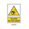 Warning & Danger Signboard Type 1 (Plastic Sheet - Class A) [A-213-A]