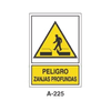 Warning & Danger Signboard Type 1 (Plastic Sheet - Class A) [A-225-A]