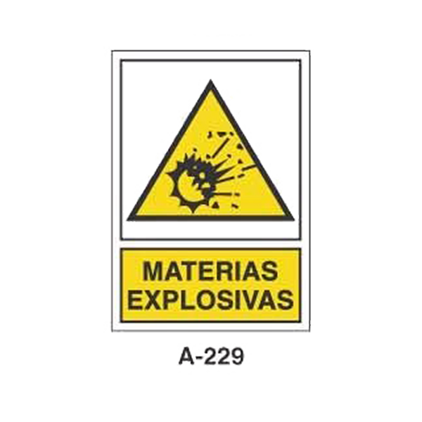 Warning & Danger Signboard Type 1 (Plastic Sheet - Class A) [A-229-A]