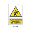 Warning & Danger Signboard Type 2 (Plastic Sheet - Class B) [A-246-B]