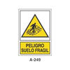 Warning & Danger Signboard Type 2 (Plastic Sheet - Class A) [A-249-A]