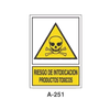 Warning & Danger Signboard Type 2 (Plastic Sheet - Class B) [A-251-B]