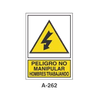 Warning & Danger Signboard Type 2 (Plastic Sheet - Class B) [A-262-B]