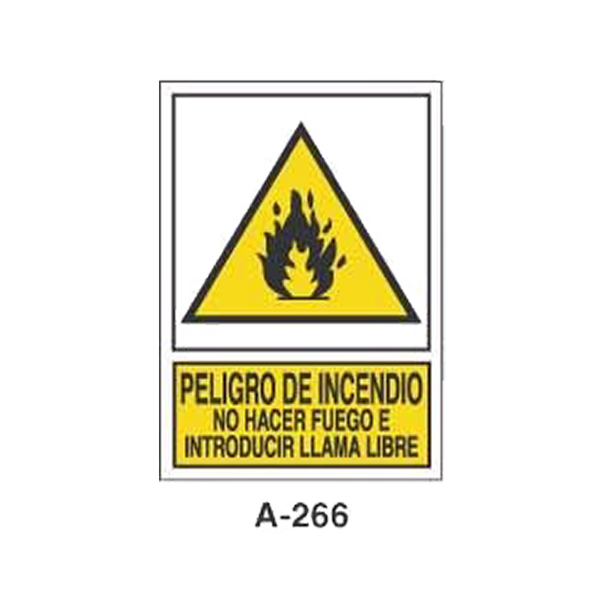 Warning & Danger Signboard Type 2 (Plastic Sheet - Class A) [A-266-A]