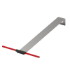 LHD Cable Accessory - Bracket "L", 200mm (7.9") (Zintec) w/ Sleeve - Qty 25 [ACA-BL20-025]