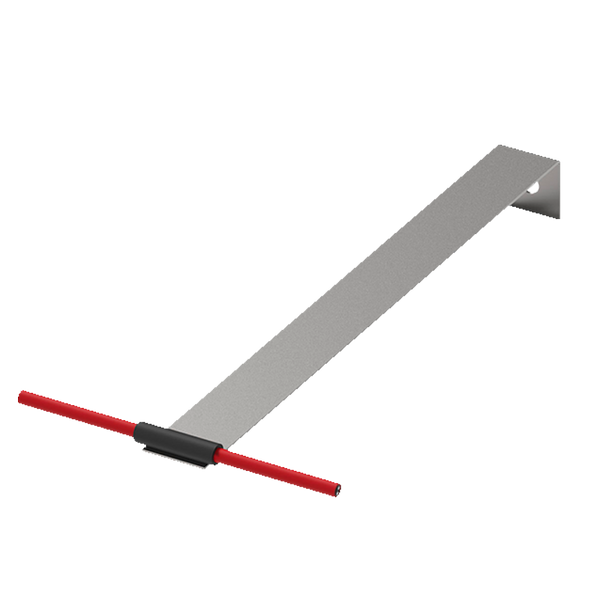 LHD Cable Accessory - Bracket "L", 200mm (7.9") (Zintec) w/ Sleeve - Qty 100 [ACA-BL20-100]