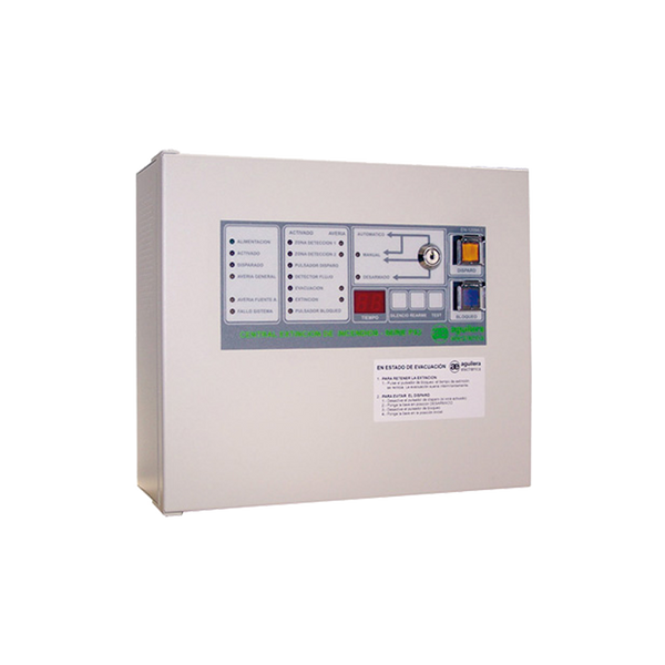 AGUILERA™ Extinction Control Panel for C5 Detectors with integration Card [AE/SA-PX2C5]