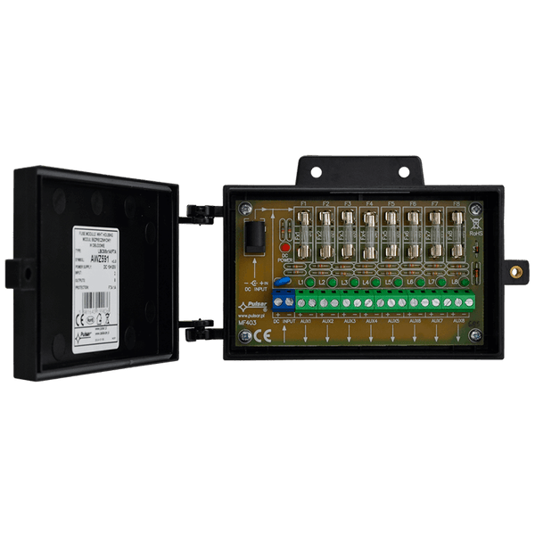 PULSAR® LBC8/8x1A/FTA Distribution Module and Fuses in ABS [AWZ591]