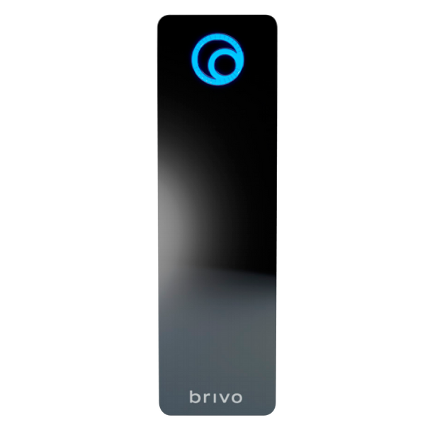 BRIVO® Tri-Technology 125 KHZ + 13.56 MHz + BLE Standalone Reader (Black) - Mullion [B-ACS100-E-BSPM-B]