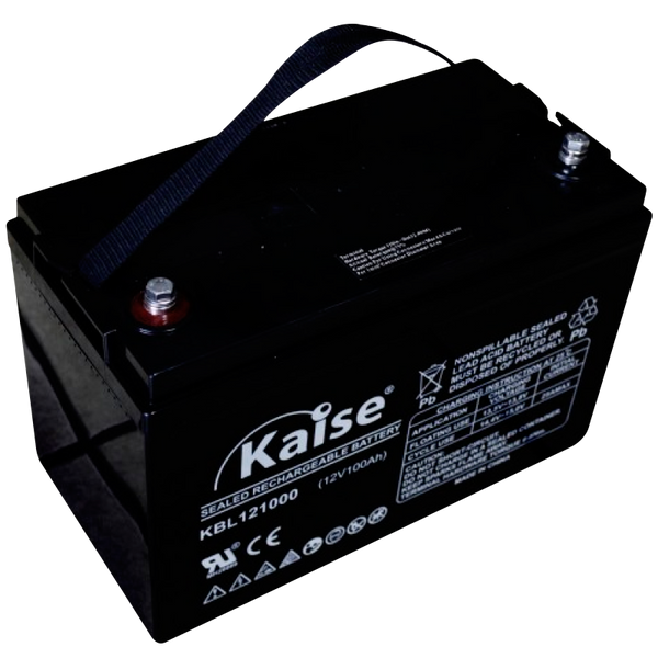 KAISE™ KBL121000 12VDC 100Ah Battery [B137K100]