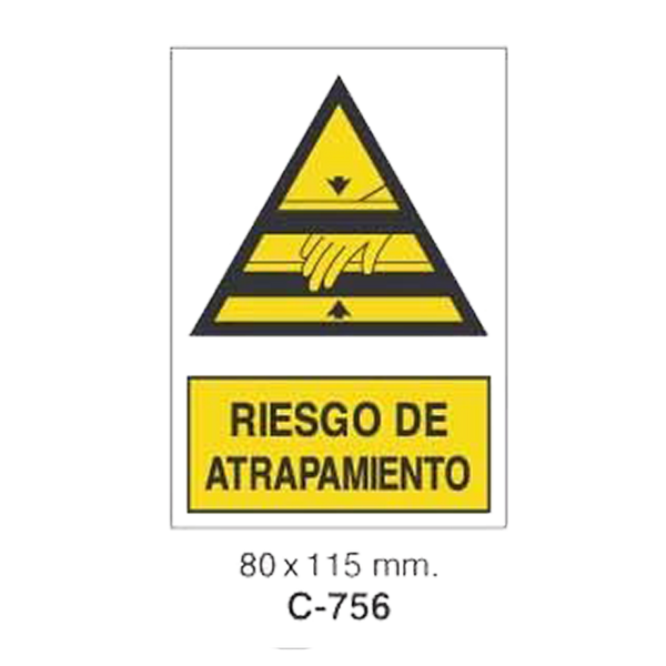 Adhesive Safety Signboard for Work and Danger Instructions [C-756]