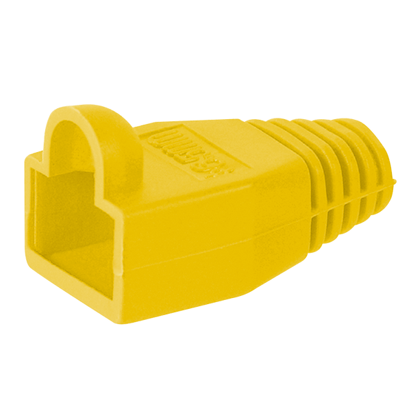 Yellow PVC Protector for RJ45 Connectors [CPCH-CNXRJ45-AM]