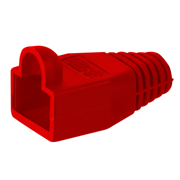 Red PVC Protector for RJ45 Connectors [CPCH-CNXRJ45-RO]
