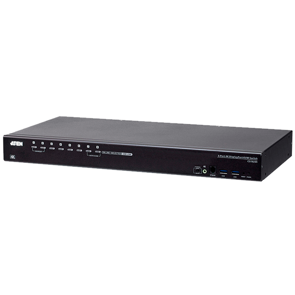 ATEN™ 8-Port USB 3.0 4K DisplayPort KVM Switch [CS19208-AT-G]