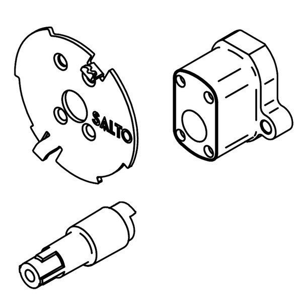 Danalock™ SALTO® Adapter for Chilean R Cylinders [DCSLAR]