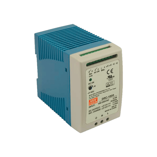 MEANWELL® DRC-100 DIN Rail Power Supply Unit [DRC-100B]