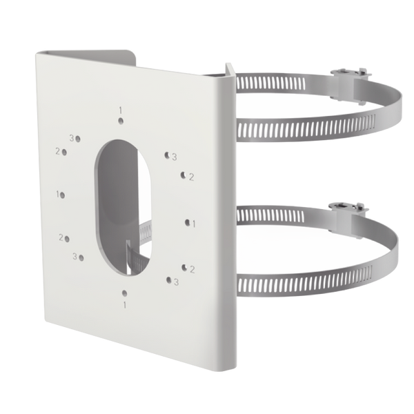 HIKVISION™ DS-1275ZJ-S-SUS Vertical Adapter to Universal Pole [DS-1275ZJ-S-SUS]